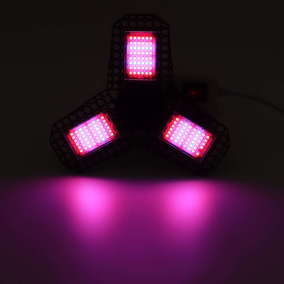 144 LED Grow Lights Panel Full Spectrum E27 LED Plant