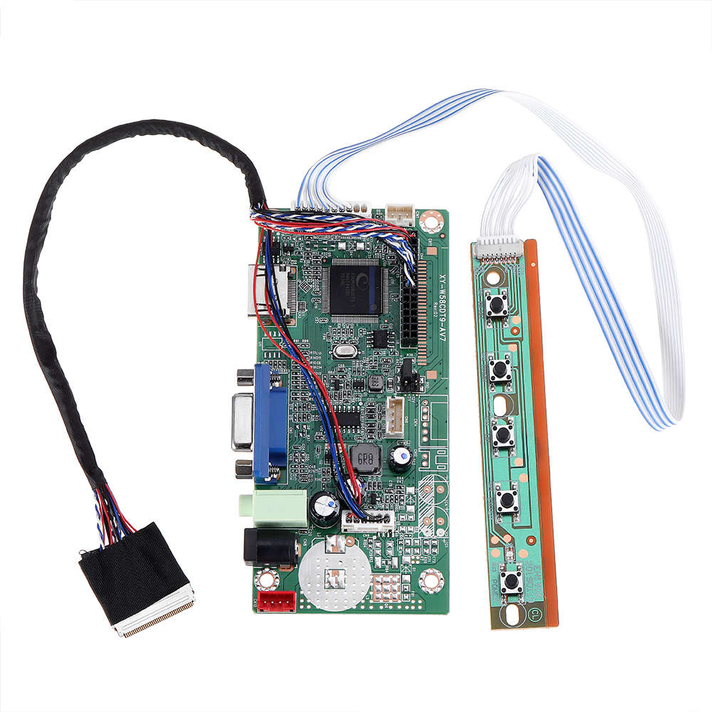 LED Driver Board Kit Single 1CH 6-bit 40P 0.5mm Pitch for 1366x768 Resolution Notebook Screen Modifi