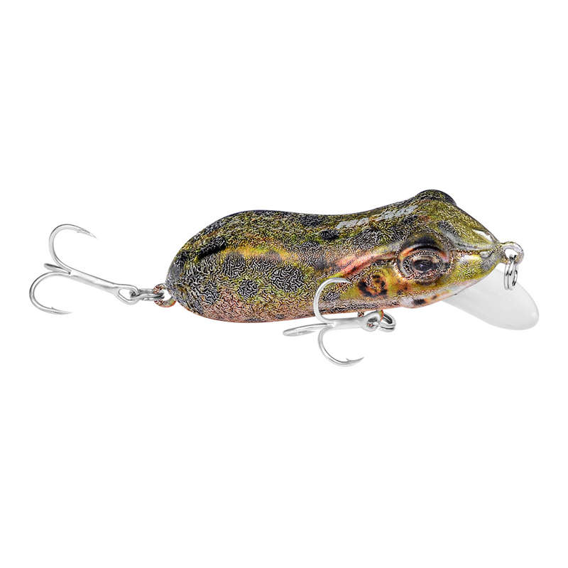 ZANLURE 1pc 4cm 9.5g Pencil Popper Fishing Lure Crankbait Wobblers Plastic Frog Artificial Bait