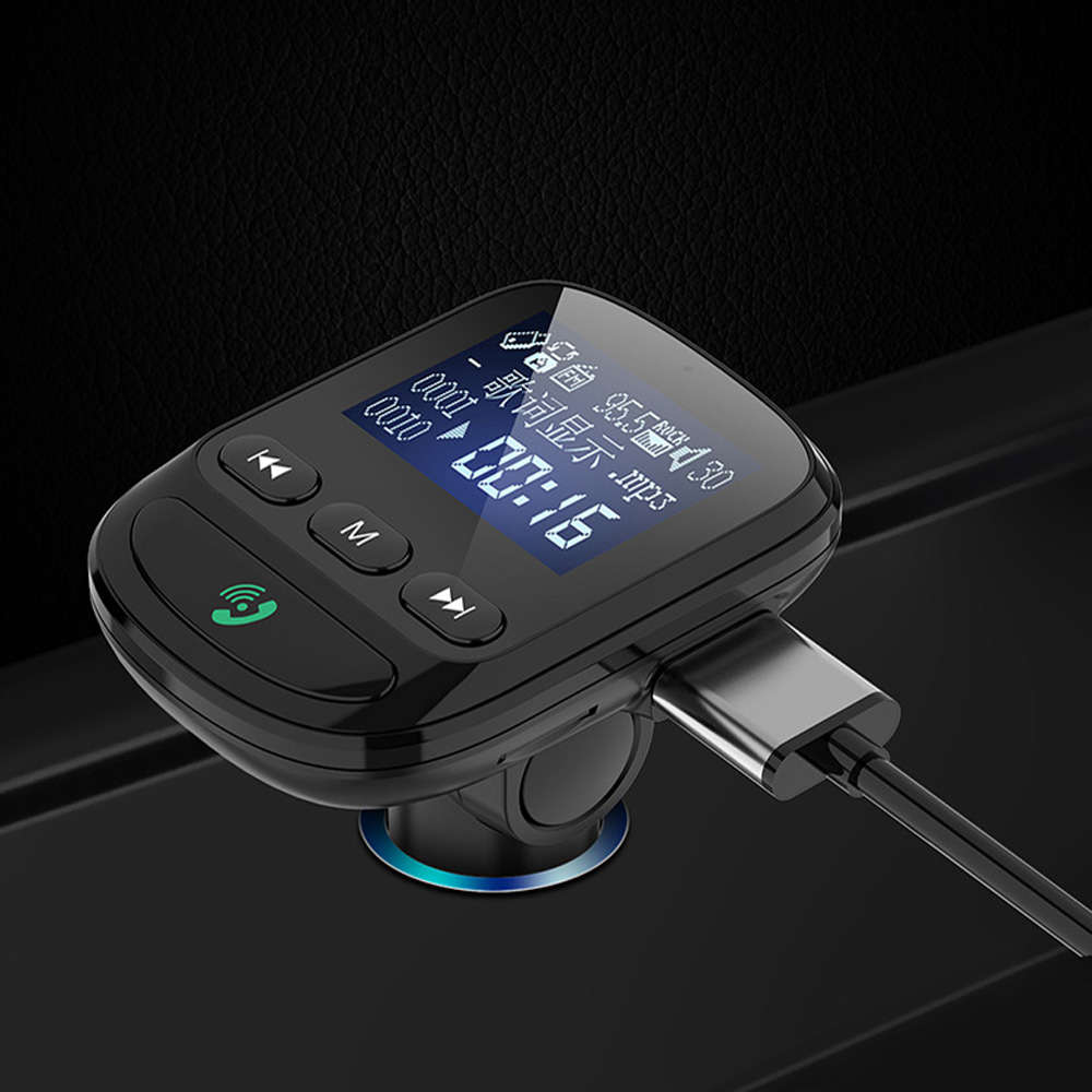 Bakeey Digital Display USB Car Charger MP3 Player Multi-function bluetooth 5.0 Receiver FM Transmitt