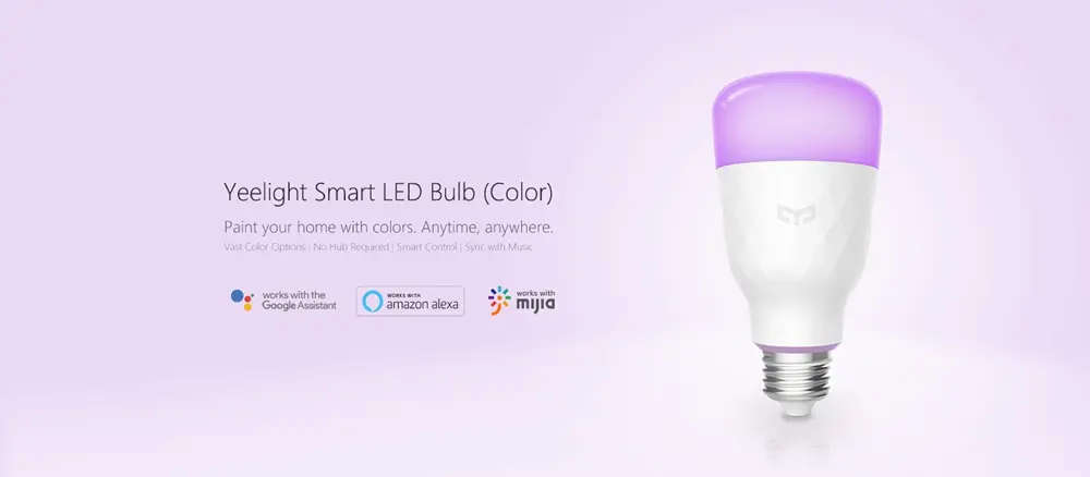 Yeelight Smart LED Bulb (Multicolour)