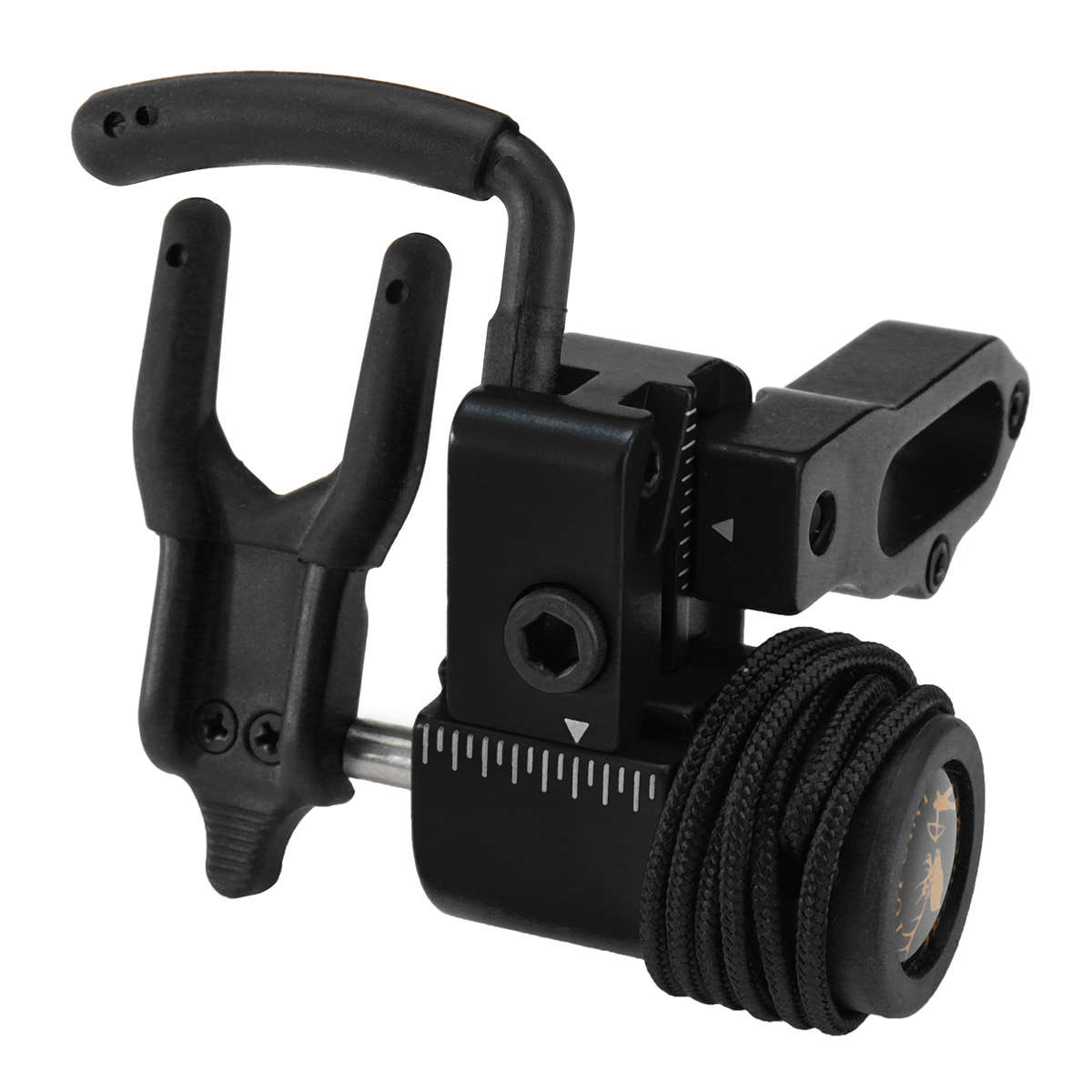 Archery Target Compound Bow Arrow Drop Away Arrow Rest Holder With Cord Lock Adjustable Right Hand C