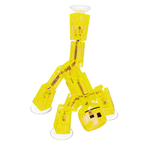 Stikbot Sucker Suction Cup Funny Deformable Sticky Robot Action Figure Toy (Number 1)