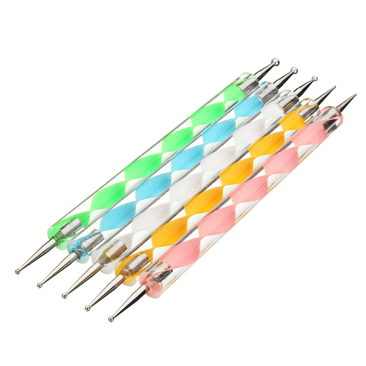 36Pcs Mandala Dotting Rock Painting Kit Dot Nail Art Pen Paint Stencil Tools Kit Hand Tool