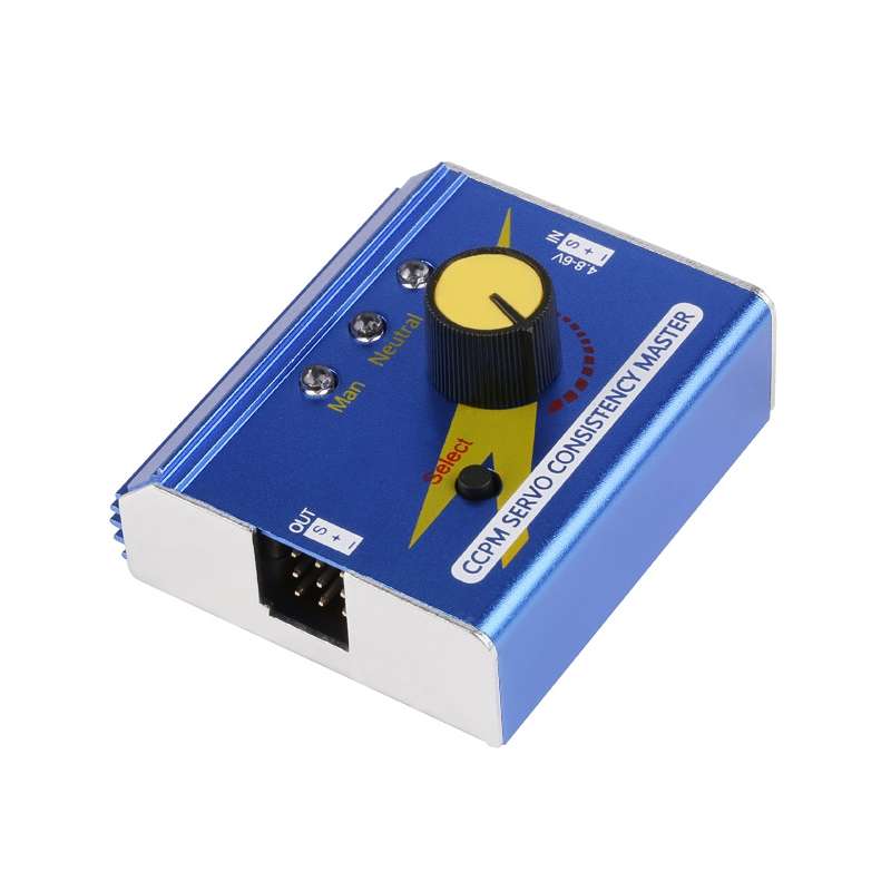 3CH ESC HV Servo Tester Digital Analog CCPM Consistency Master Multi-functional Checker Metal Case F