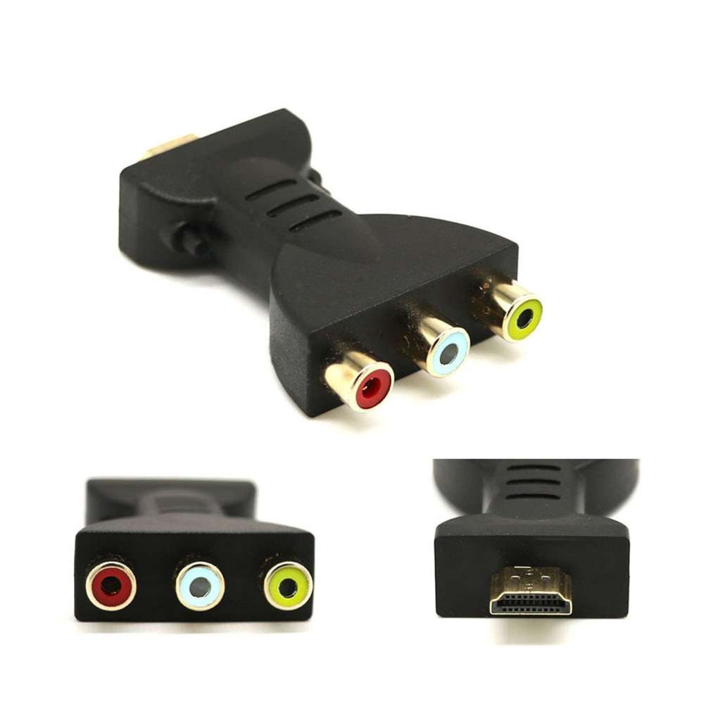 HD to 3RCA Video Audio AV Cable Cord Adapter for Computer TV