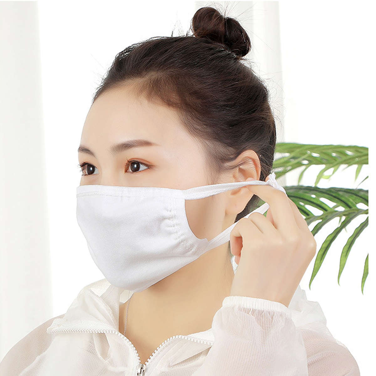 2Pcs Washble Cotton Mask Anti-Dust Mask Health Cotton Mouth Face