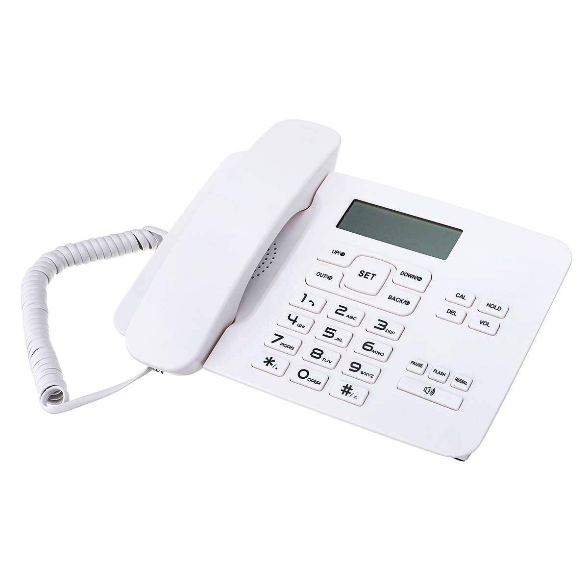 KX-T7001 Desktop Corded LCD Telephone Business Office Home Fixed Phone Landline