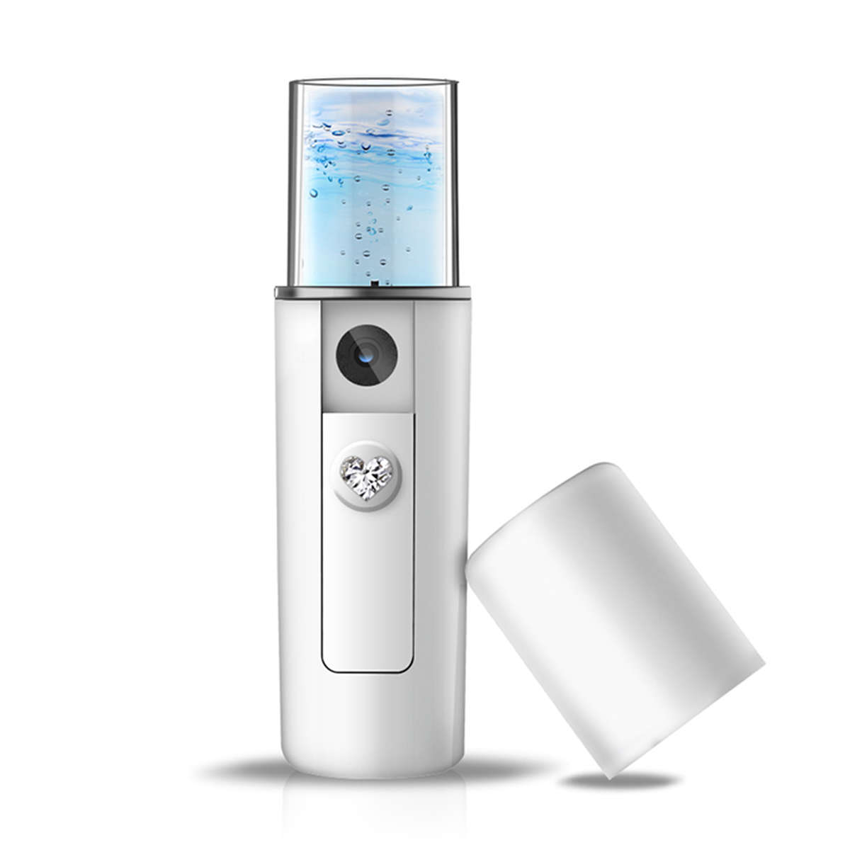 Mini Facial Humidifier Skin Beauty Mist Nano USB Handheld Sprayer Face Steamer (Type A)