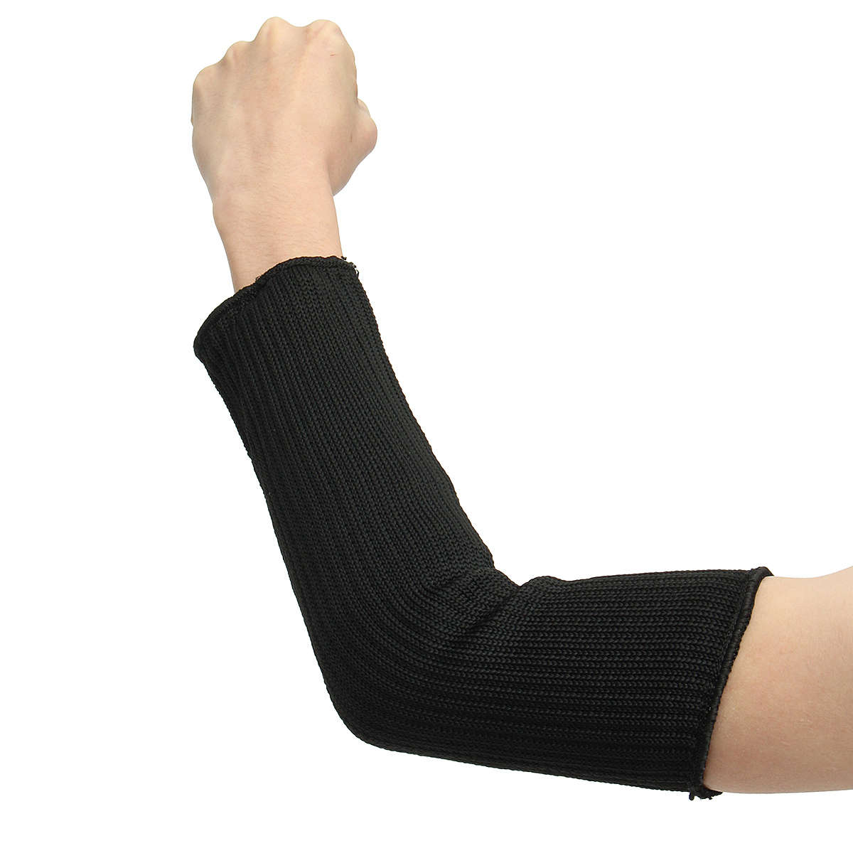 1Pair 35cm Outdoor Camping Arm Sleeves Stainless Steel Wire Safety