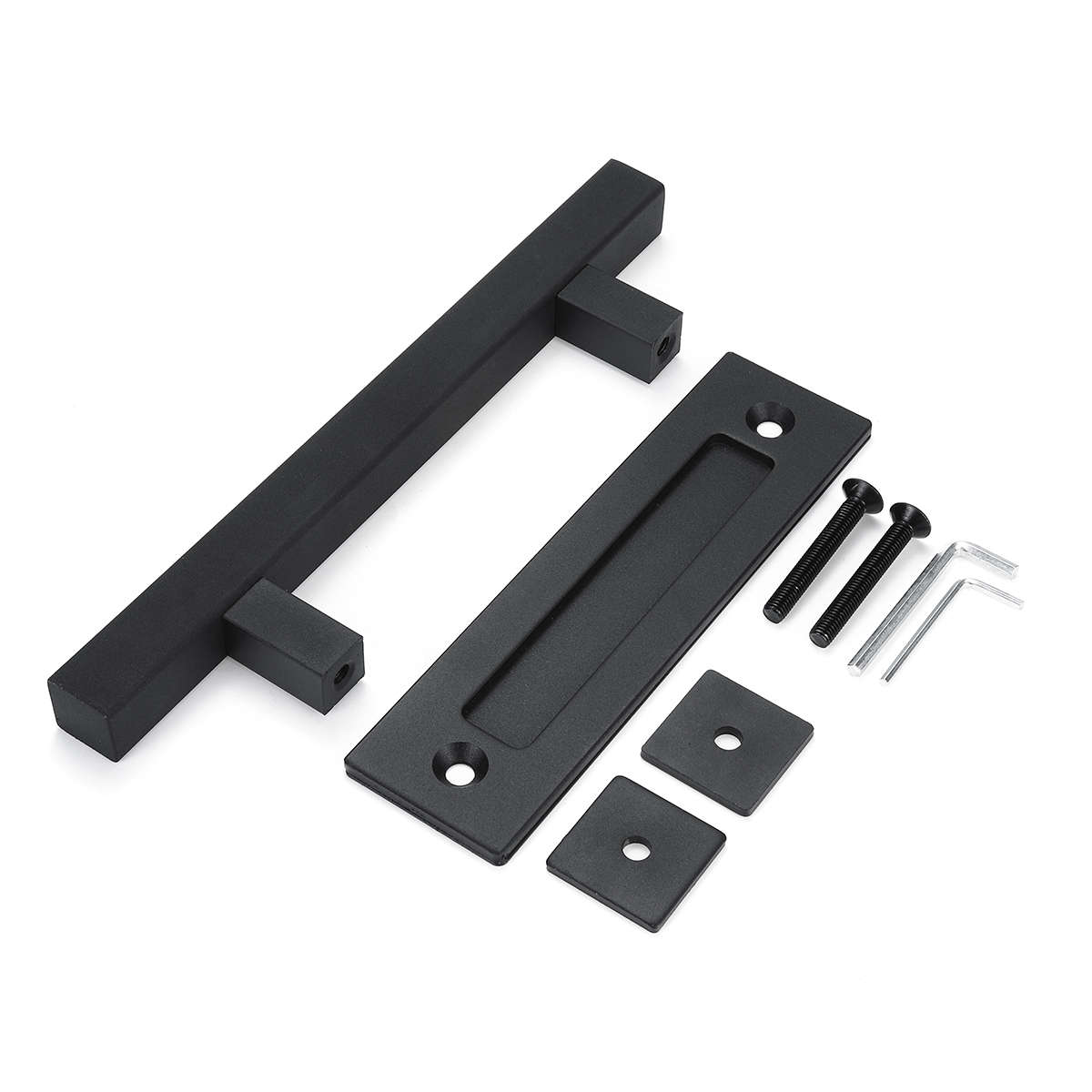 Barn Door Handle Sliding Flush Pull Wood Door Gate Hardware Stainless