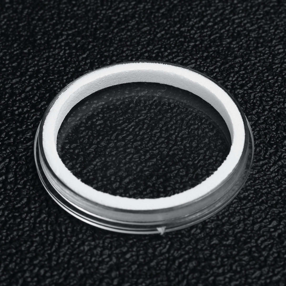 100PCS Rugged Wooden Commemorative Coin Display Case Capsule Holder Storage Collection Box...