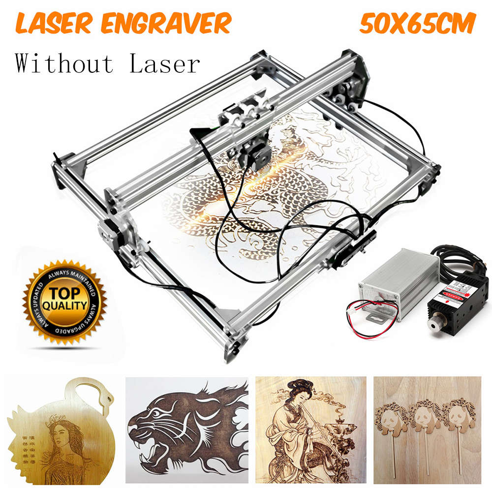 5065cm Engraving Area Laser Engraving Machine DIY Kit Desktop Laser Cutting Printer-without Laser Mo