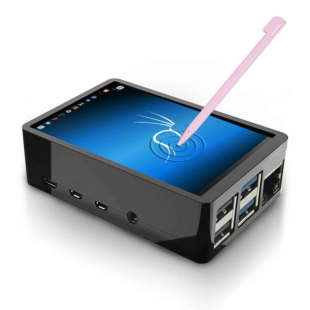 3.5 Inch LCD Display Touch Screen Monitor + Case + Pen for Raspberry Pi 4/4 monitor