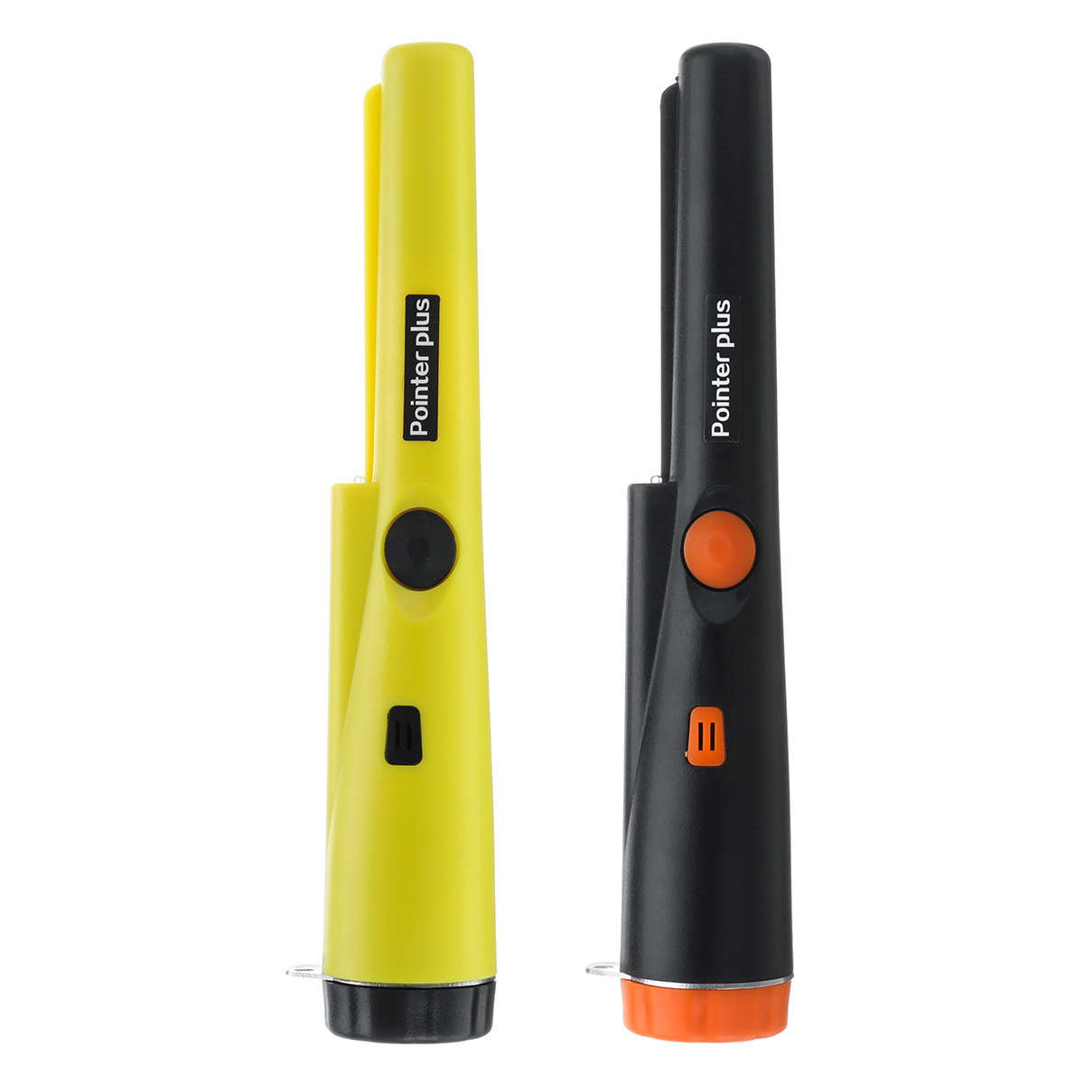 Metal Detector Pinpointing Digger Garden Detecting Waterproof Black/ Yellow (Color Black)