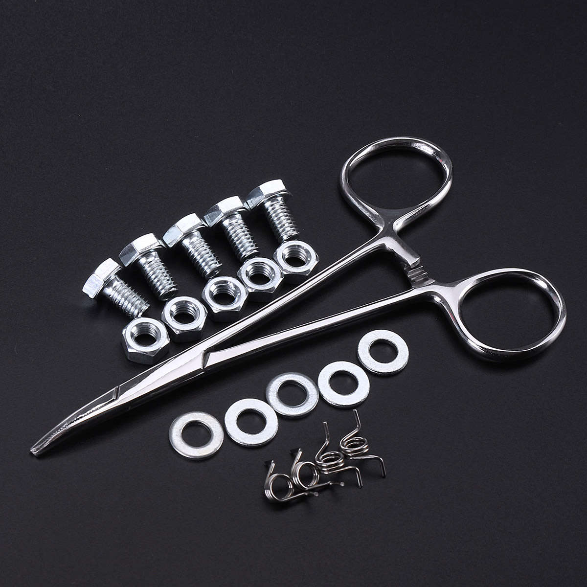 Door Lock Actuator Repair Pliers Tool With 4 Springs Kit For Mercedes C/E-Class U2S4 W211 Door Lock