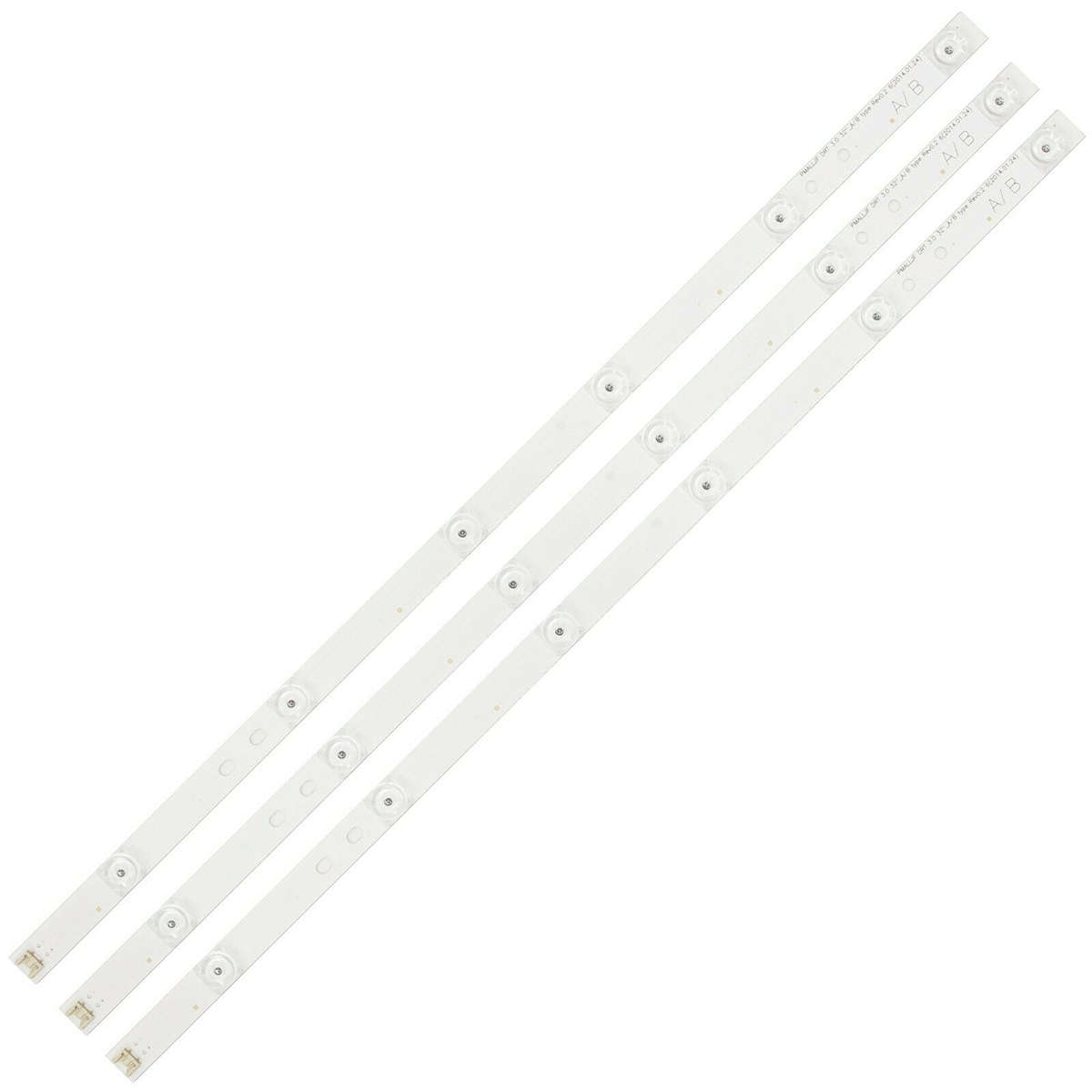3PCS 590MM LED Rigid Strip Bar Light For LG32LB INNOTEK DRT 3.0 32_A/B Type 6916L-1974A 6916L-197...