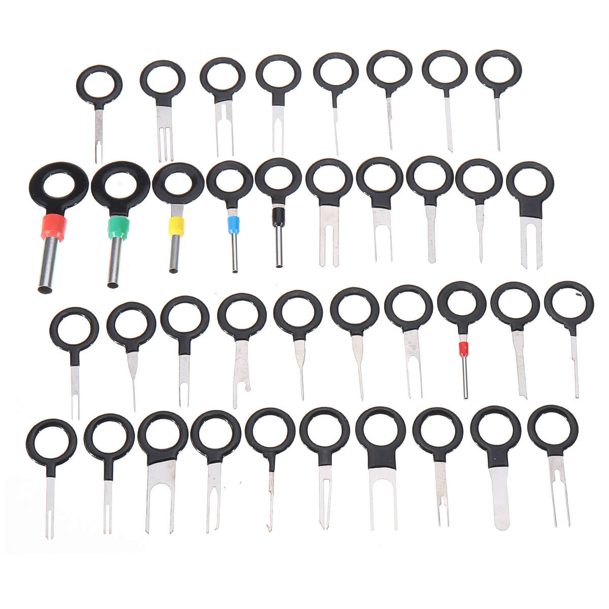 38Pcs/Set Car Terminal Removal Tool Electrical Wiring Crimp Connector Pin Extractor Kit Automobiles