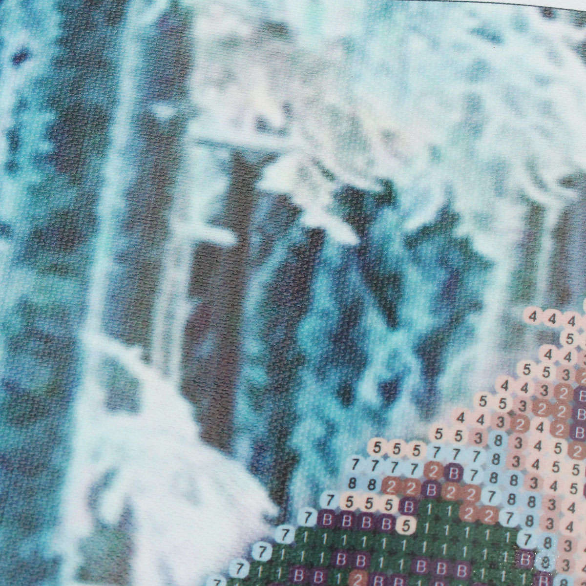 30*40CM DIY 5D Diamond Wolf Girl Embroidery Paintings Tool Paste Stitch Home