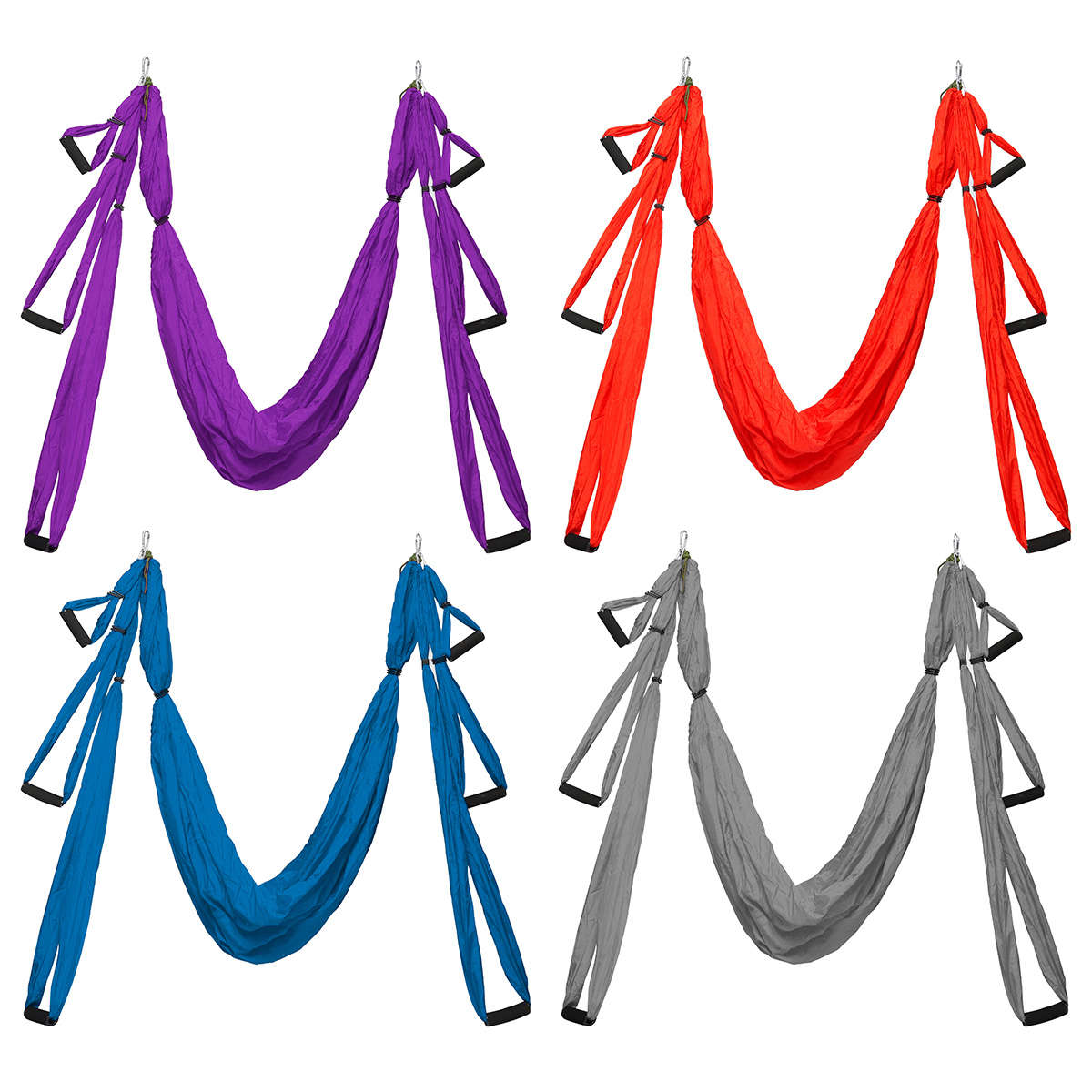 KALOAD Air Yoga Fitness Hammock 550+LBS Load Capacity Yoga Studio Quality Swing Yoga Hammock