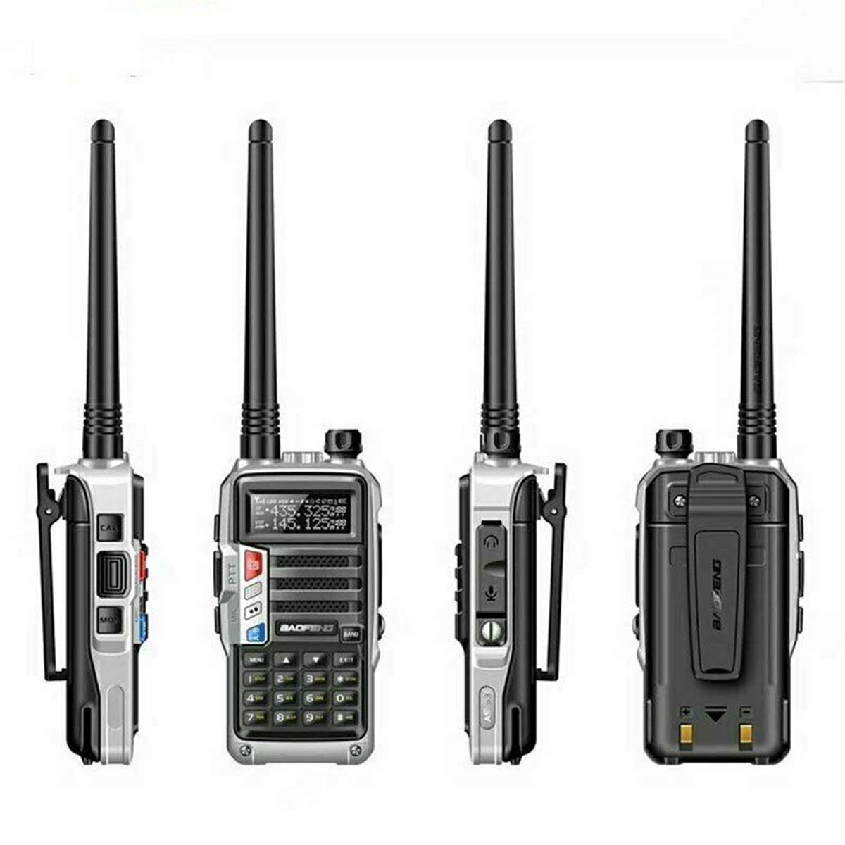 New BaoFeng UV-S9 Walkie Talkie Two Way Radio VHF UHF 128 Channels CB Funk-Trans