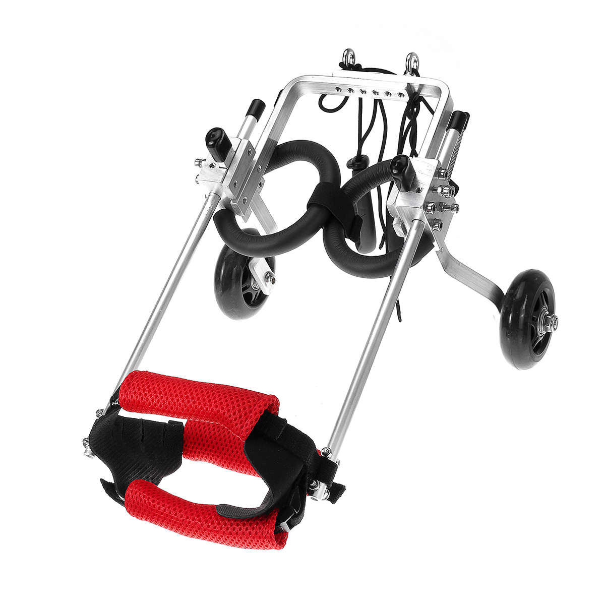 Small Stainless Steel Dog Wheelchair For Handicapped Hind Legs Pet Cat Dog Tools Kit