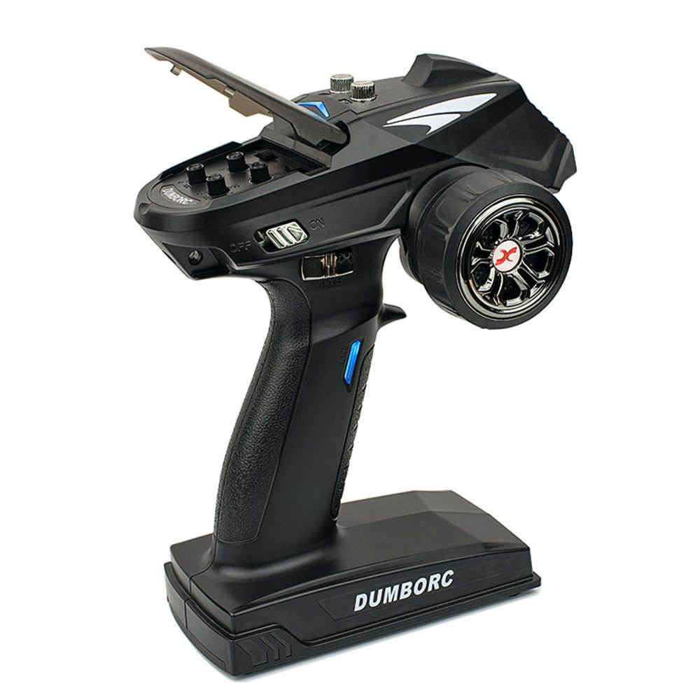 DumboRC X6 2.4G 6CH Transmitter with X6F Receiver for RC Vehicles Boat Tank Mode