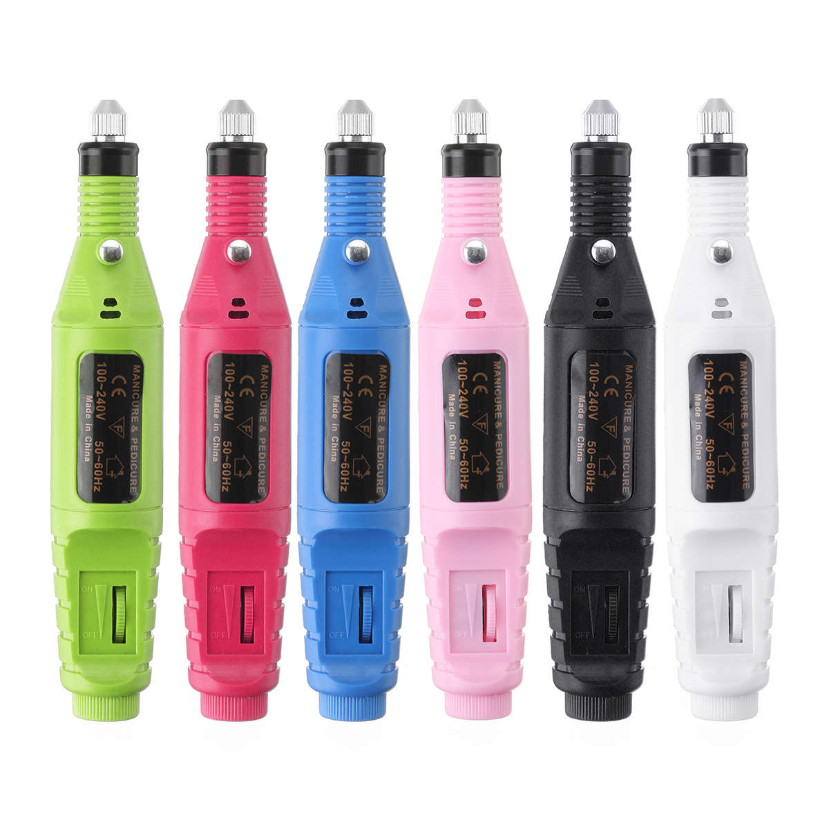 USB Charging Electric Nail Grinder Drill Portable Manicure Pedicure Nail