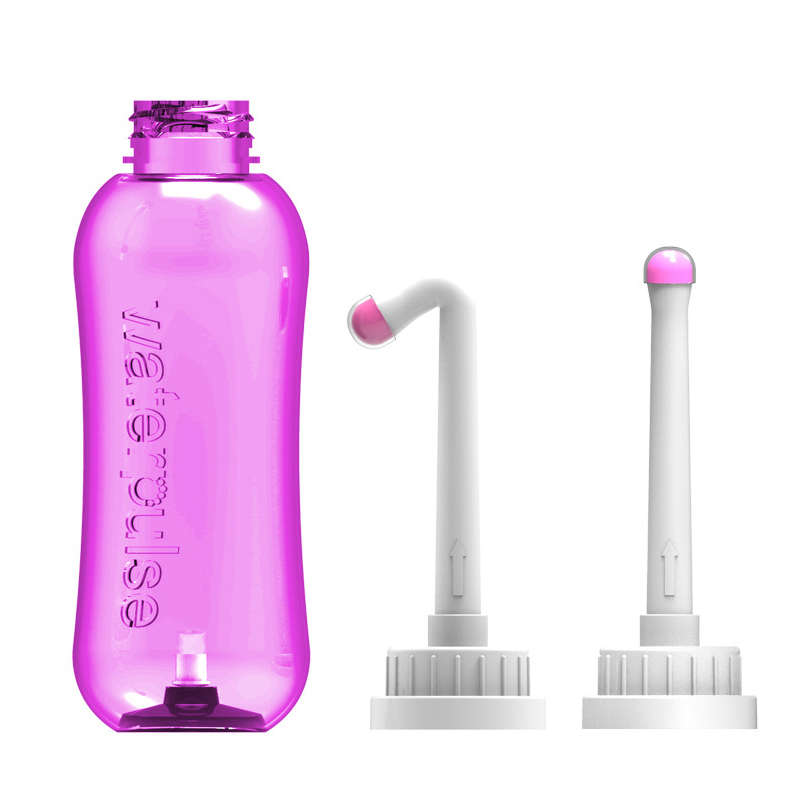 500ml/17oz Portable Female Flushing Device Bidet Sprayer Home&Travel