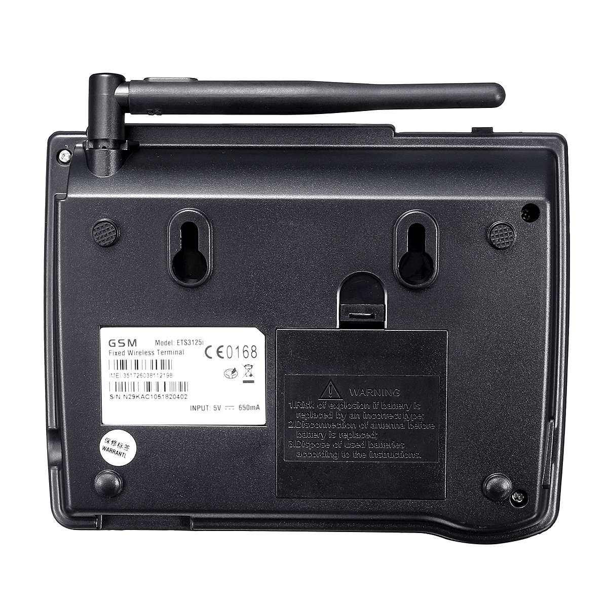 Wireless GSM Desk Phone SIM Card Mobile Home Office Desktop