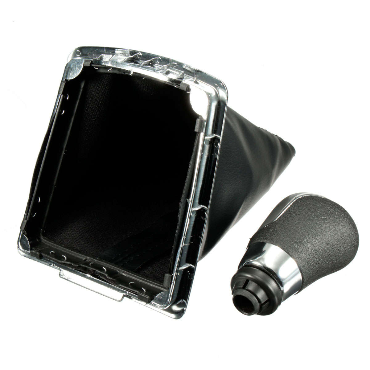 5 Speed Gear Shift Knob with Gaitor Gaiter Boot Cover For Ford Focus MK2 2005-2008 2010-2012