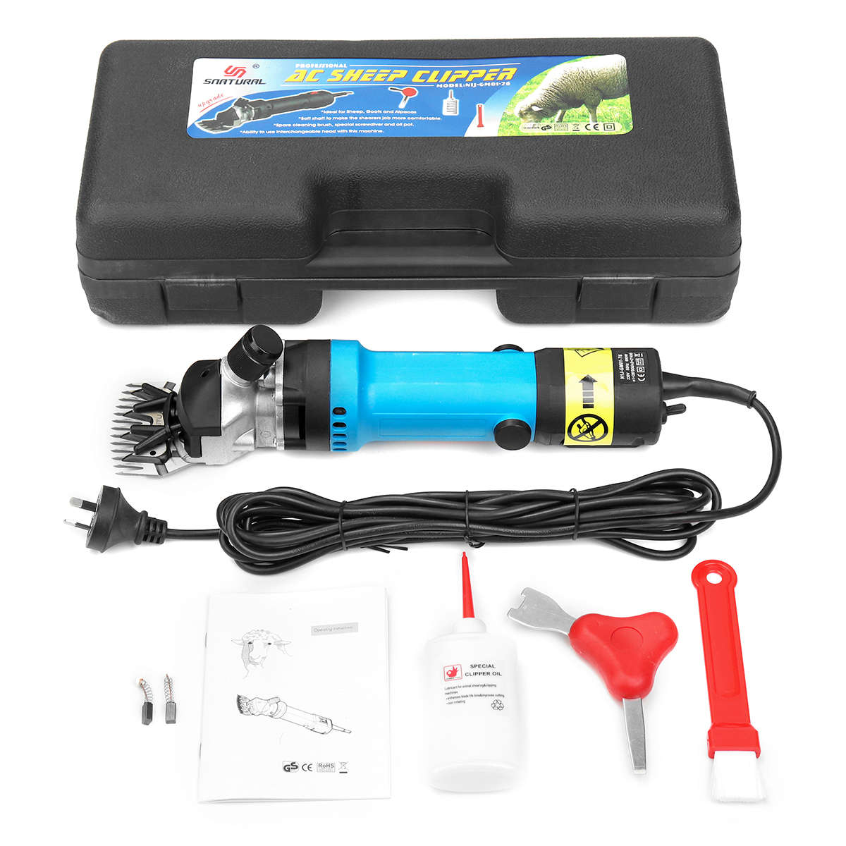 220V 690W Flexible Shaft Electric Sheep Goat Pruning Shearing Machine Clipper Shears Cutter Wool Sci