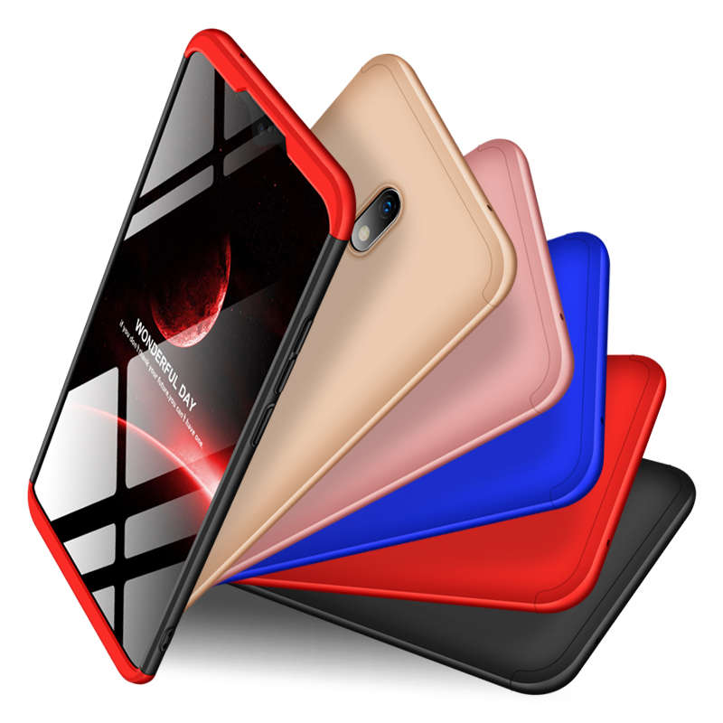Bakeey  Xiaomi Redmi 8A Double Dip 360 Full Cover Matte Hard PC Protective Case