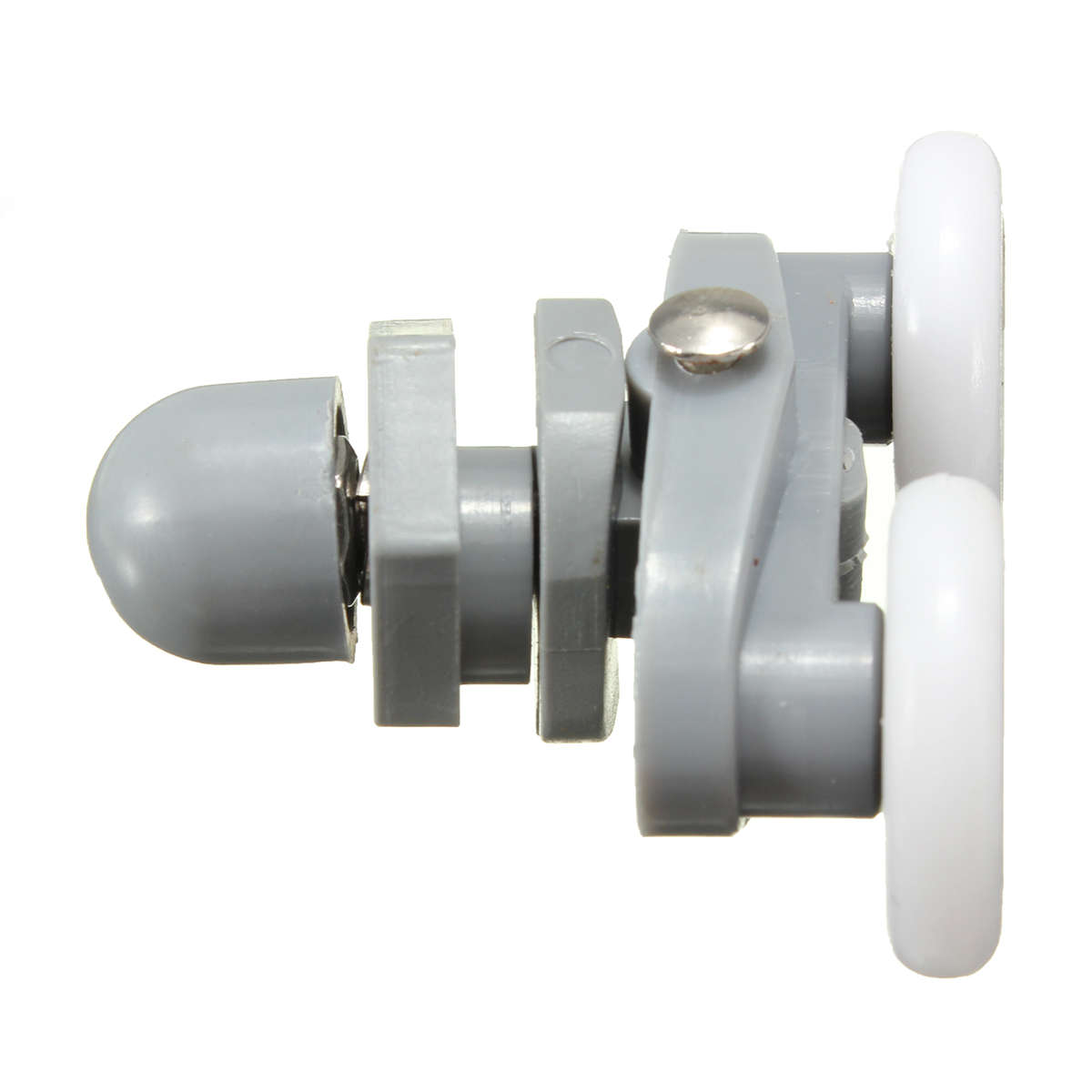 4PCS Twin Bottom Top Shower Door Rollers Pulleys Wheels Runner Slider 20mm Shower Faucet Accessories
