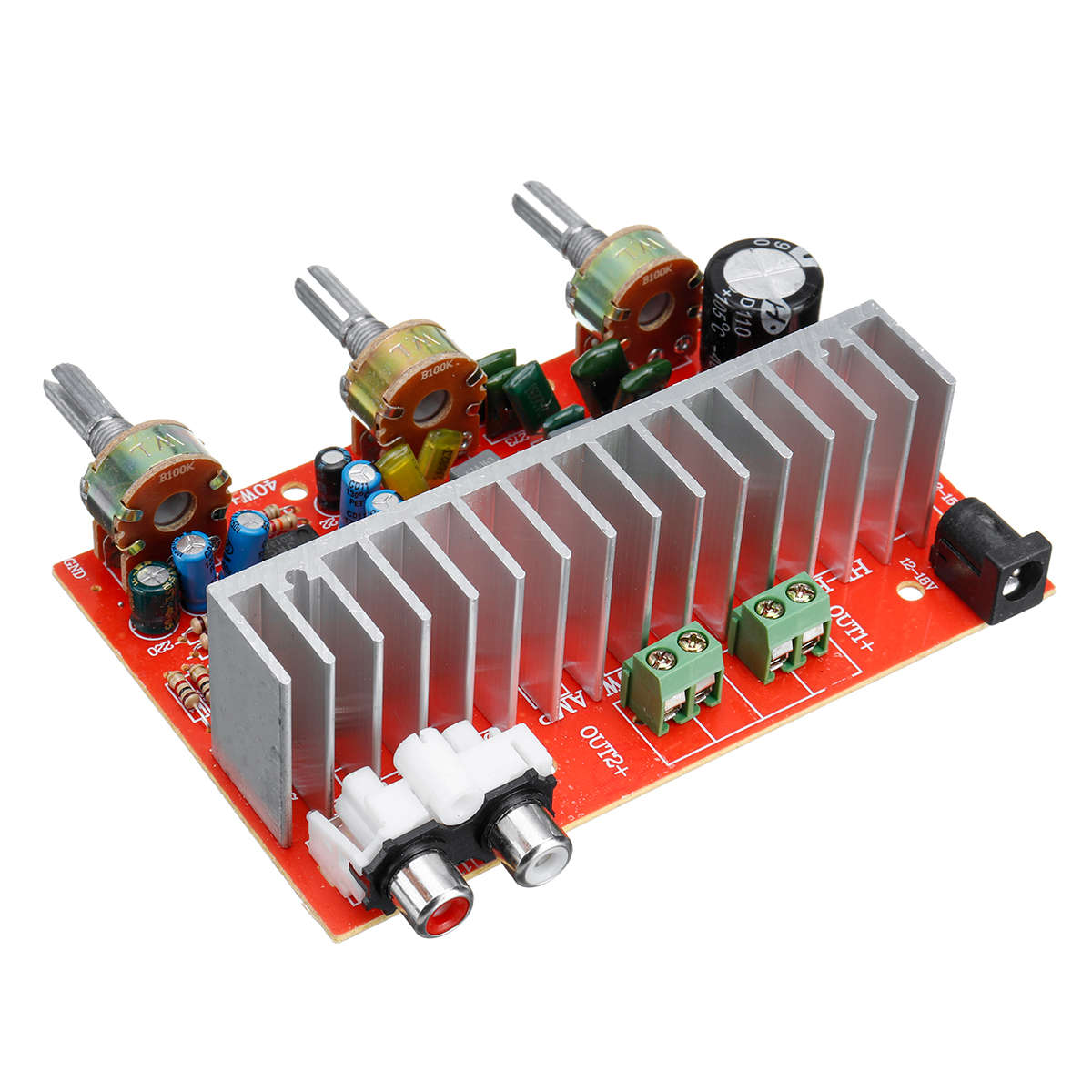 TDA7377 DC12V 40W + 40W Car DIY Stereo Dual Channel Amplifier Board