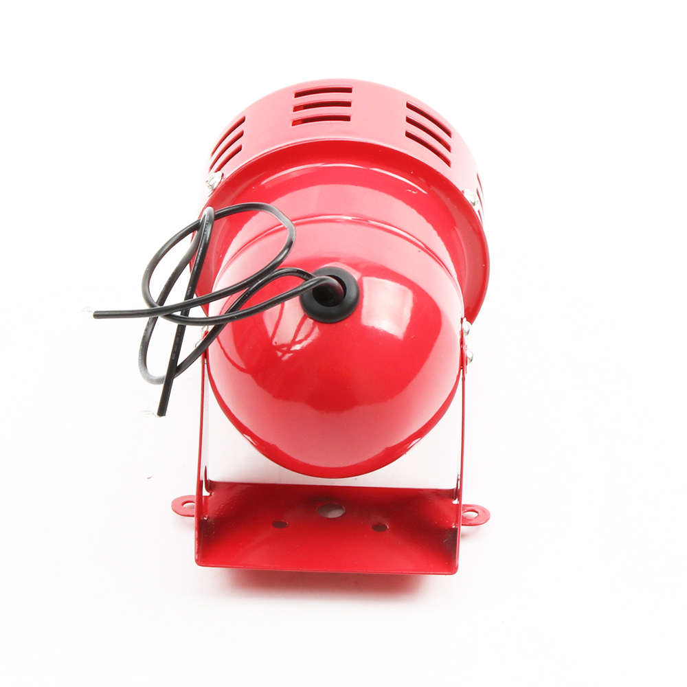 Mini Metal Motor Siren 110DB Industrial Alarm Sound Electrical Guard Anti-theft AC 220 (Voltage 12V)