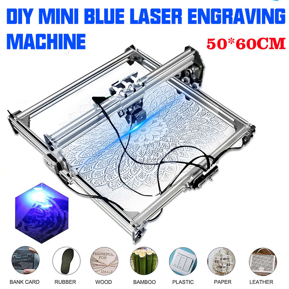 5065cm Engraving Area Laser Engraving Machine DIY Kit Desktop Laser Cutting Printer-without Laser Mo