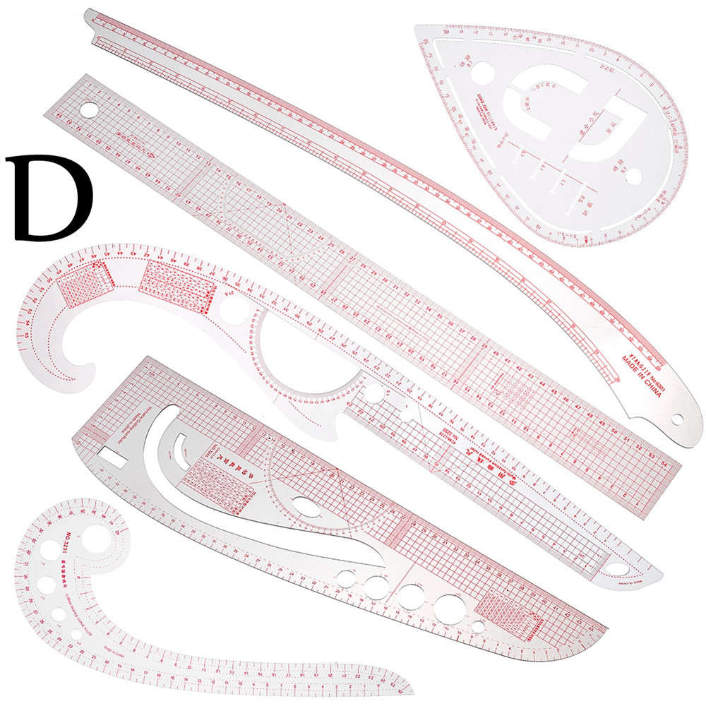 Multi-style Sew French Curve Metric Ruler Measure for Sewing Dressmaking TER Tools
