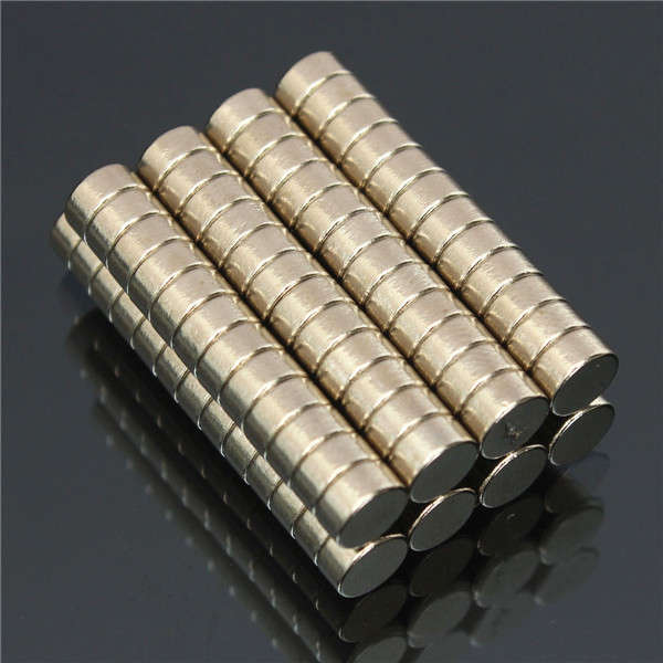 100pcs N50 Super Strong Disc Magnets 6mm x 3mm Rare Earth Neodymium Magnets...