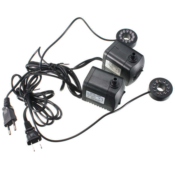 800L/H 210 GPH Submersible Water Pump For Aquarium Fish Tank Pond Fountain Wi (Adaptor 110V US Plug)