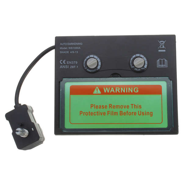 Solar Auto Darkening Welding Helmet Electric Welding Face Mask Len Filter Goggle