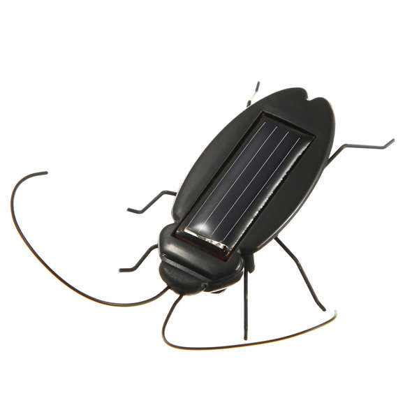 New NEW Educational Solar powered Cockroach Toy Gadget Gift