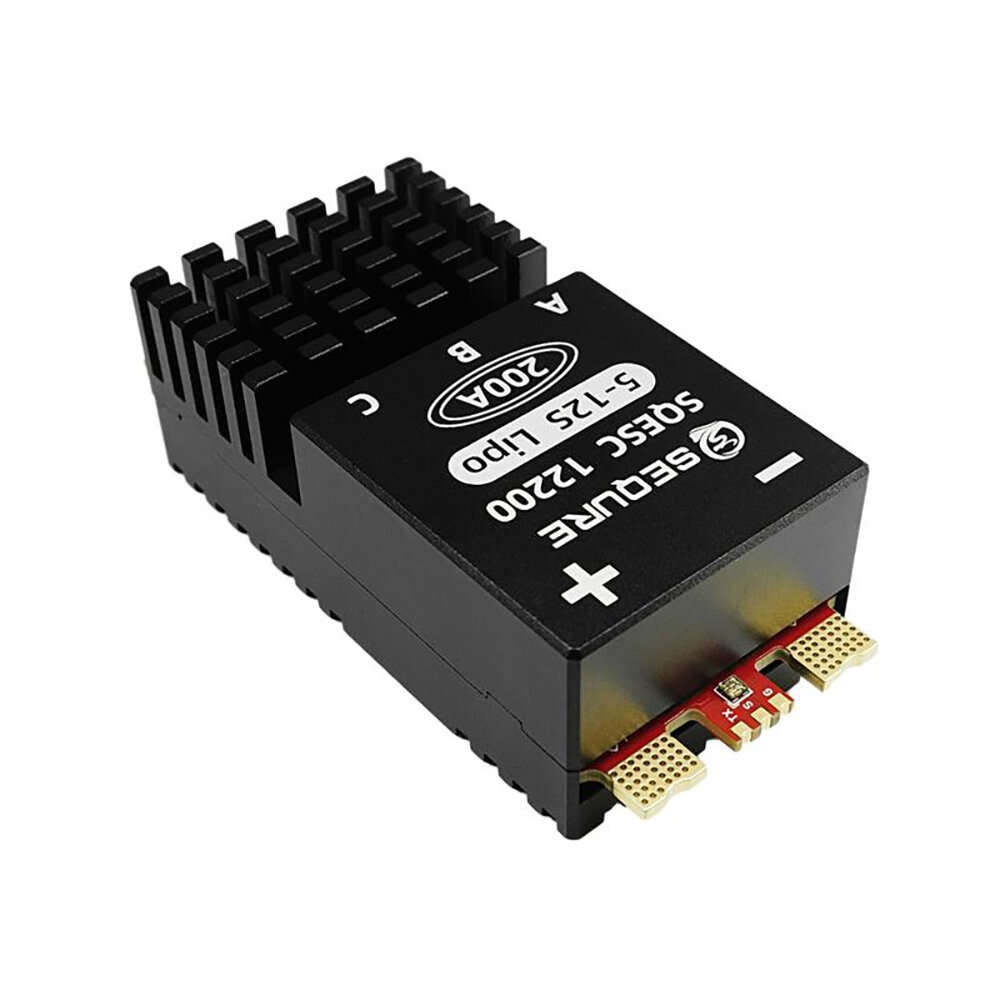 BLHeli_32 - SEQURE SQESC 12200 Brushless Electric Speed Controller ESC 5-12S Power Supply 200A BLHel