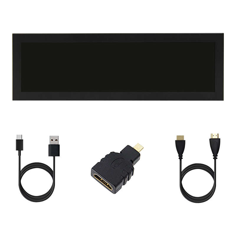Capacitive Touch - Raspberry Pi Compatible 8.8 Inch High Definition Multimedia Interface Touch Scree
