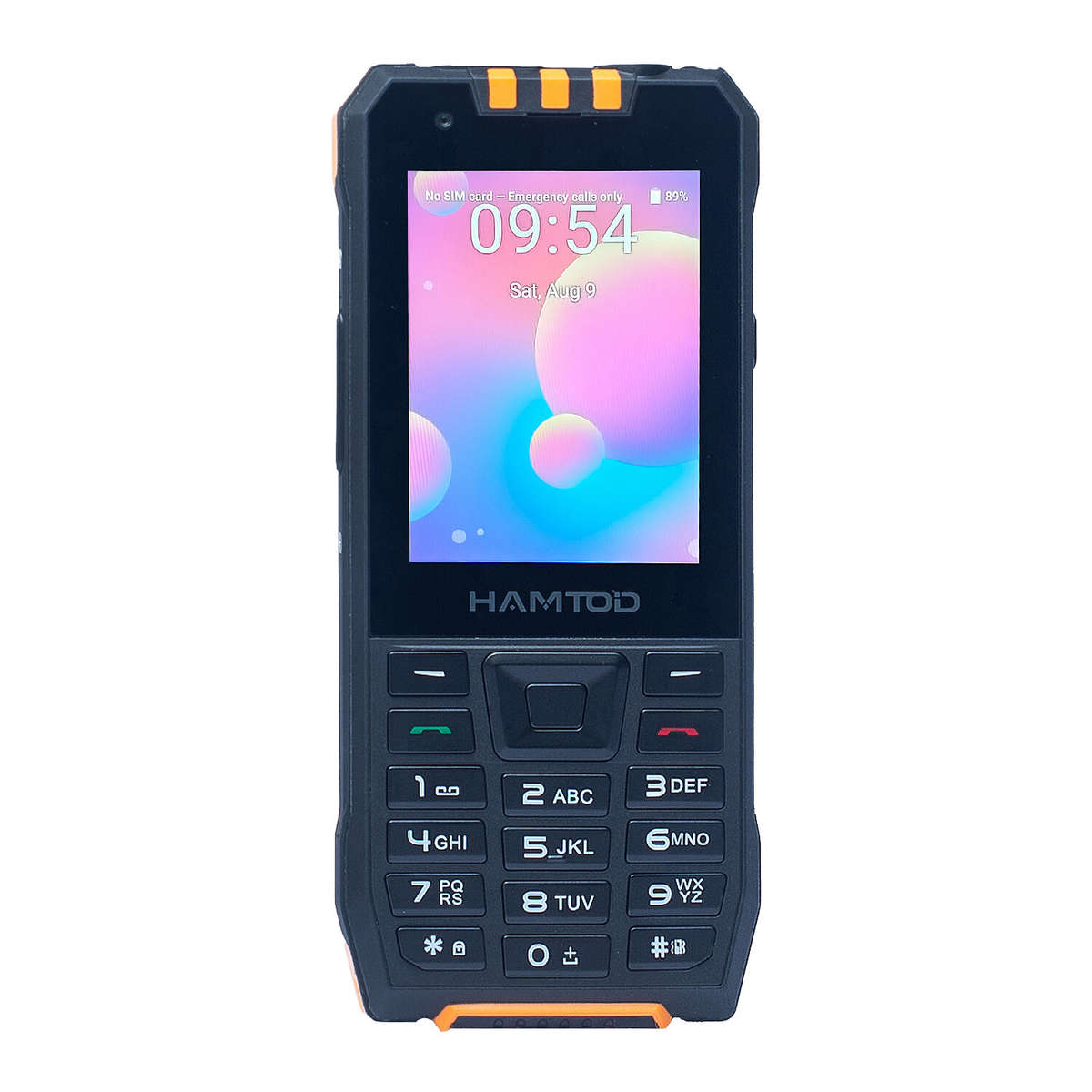 Black - HAMTOD H6 Mini 2.83-inch Android 11.0 3GB RAM 32GB ROM Dual SIM Dual Standby Touchscreen+But
