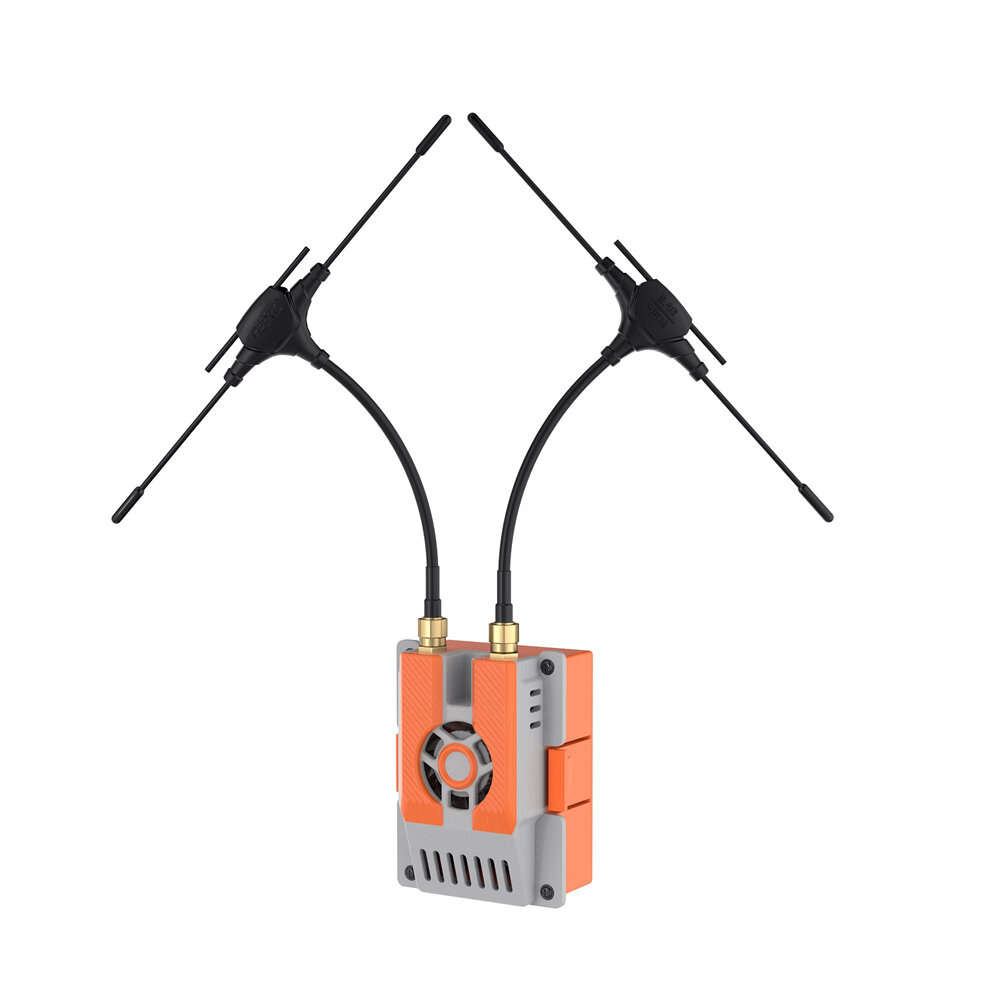 3D print - GEPRC RX as TX JR-Bay Modification Kit 915M/2.4G Dual-frequency T-Type Antennas DIY Part