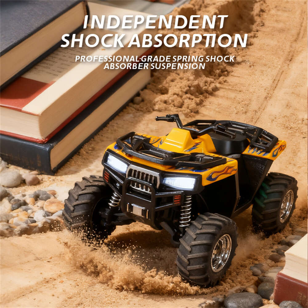 Blue - TRASPED HG4-411 RTR 1/64 2.4G RWD Mini Alloy RC Car Support App Remote Control Motorcycle Bea