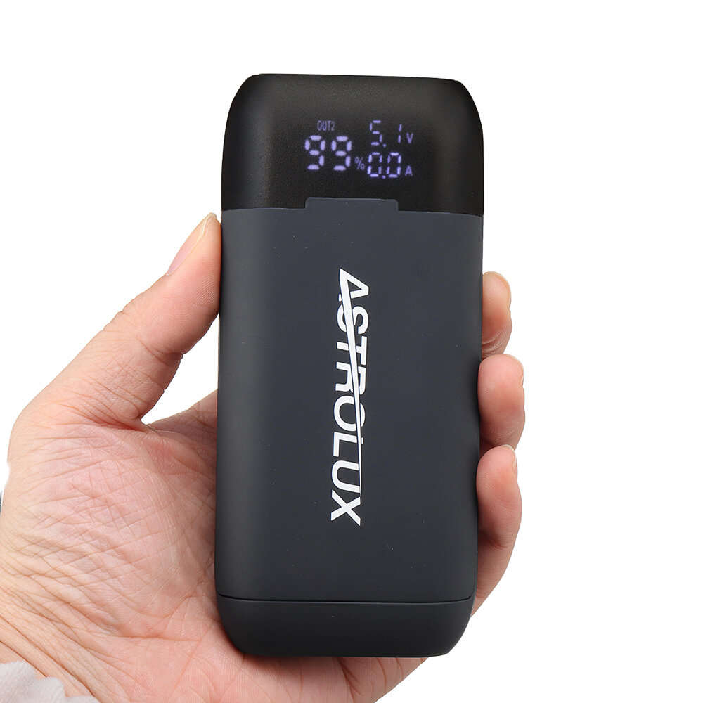 Astrolux PD2 Type-C 18W QC3.0 PD3.0 Quick Charge USB Battery Charger Flashlight RC Phone Power Bank