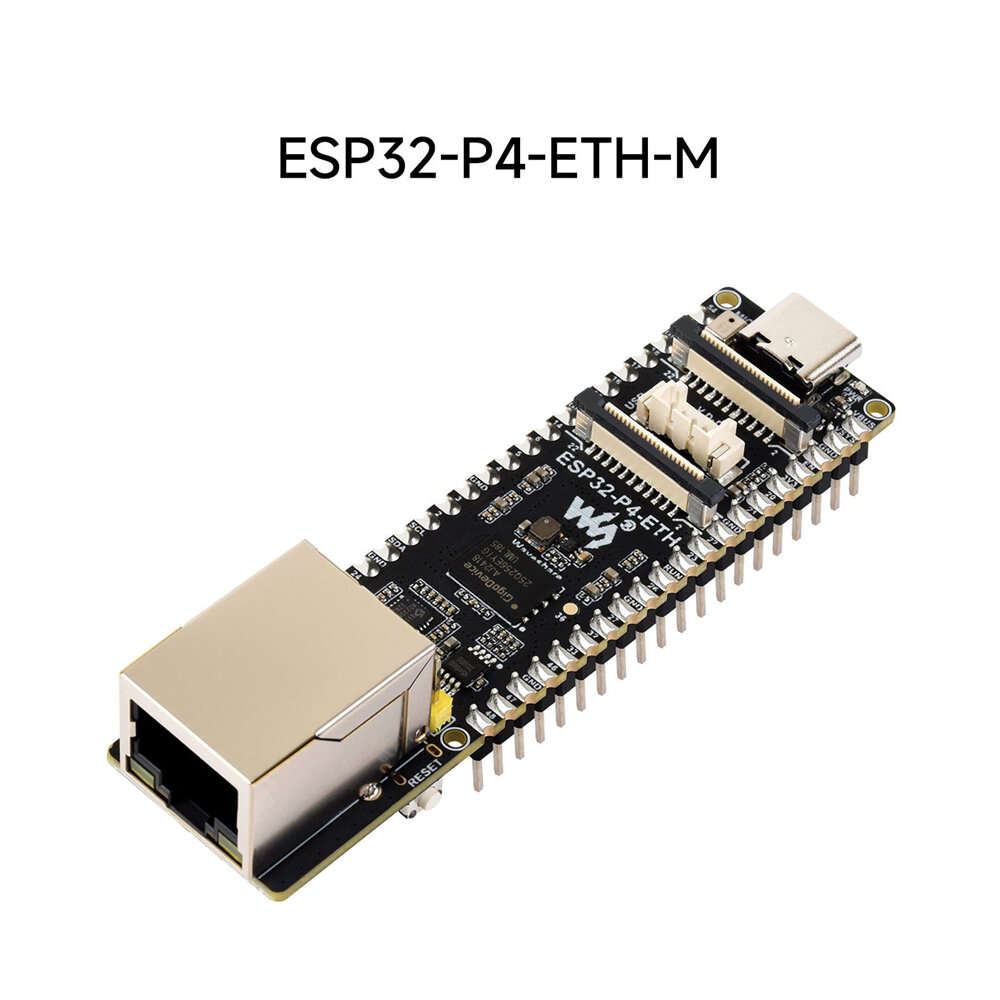ESP32-P4-POE-ETH-NH - ESP32-P4-ETH Development Board Kit RJ45 Ethernet Port 32MB NOR Flash DSI USB 2