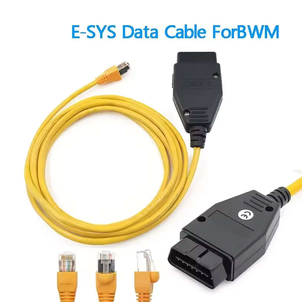Type A - Eth Net Esys Cable Enet Refresh Interface Cable E-Sys Icom Encoding F Series For BMW F-Cars